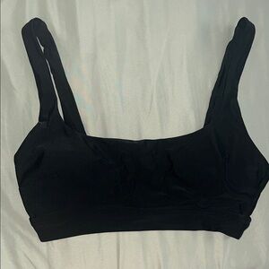 Black Women's Swim Top